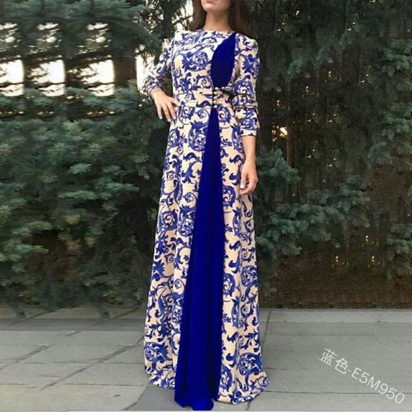 

elegant muslim abaya print maxi dress vestidos cardigan kimono long robe gowns jubah middle east eid ramadan dubai islamic, Red