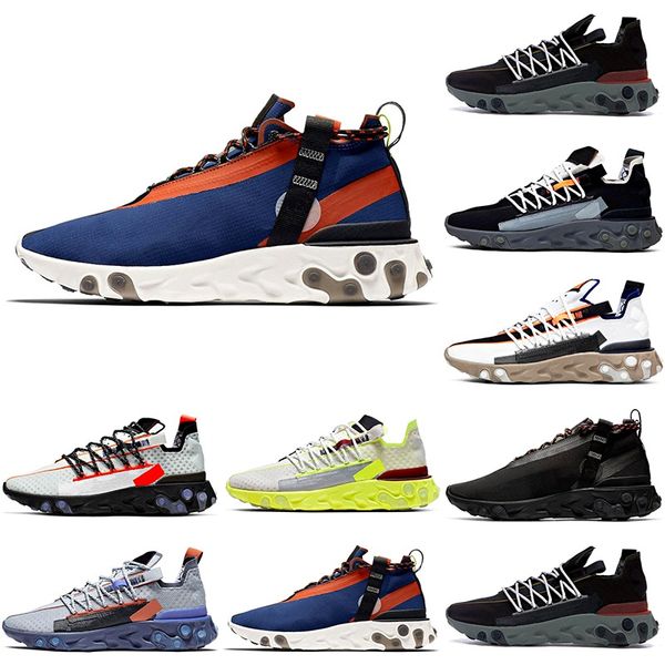

react lw wr mid ispa men running shoes fashion ghost aqua anthracite blue orange gun smoke women mens outdoor sports sneakers 36-45