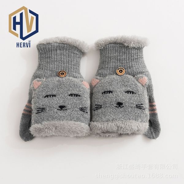 women's gloves without fingertips