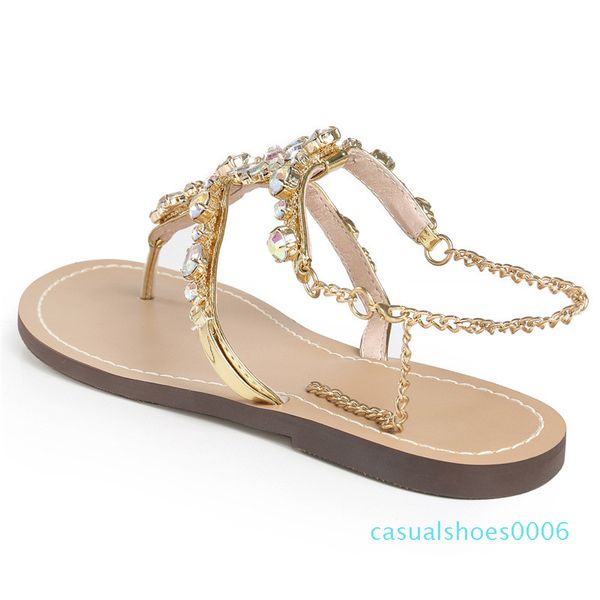 

sandals shine flower ladies shoes outdoor flip flops slippers girl flats platform beach slides gladitor mujer clogs c06, Black