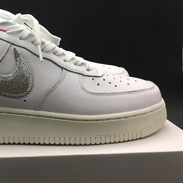 

off ow white x men air forced 1 low af100 ao4297-100 1s women basketball sports shoes sneakers with original box us7-12, Black;white