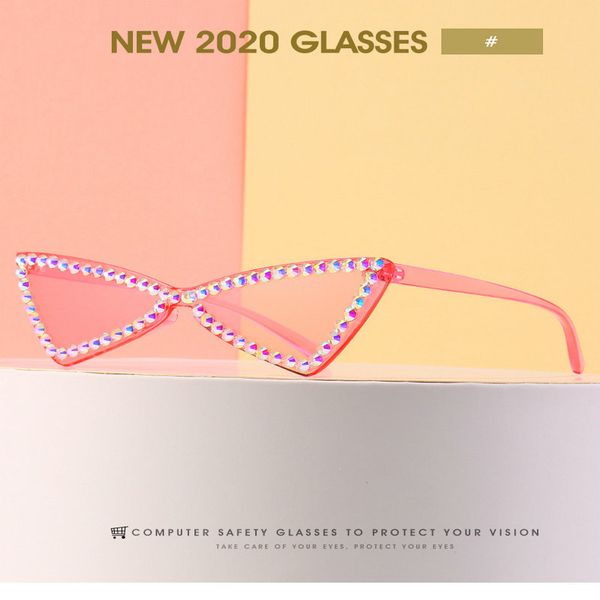 

fashion crystal diamond ne street ssunglass 2020 new retro sunglasses fashion street ssquare large frame rqwb4 footballshoe bzcaw, White;black