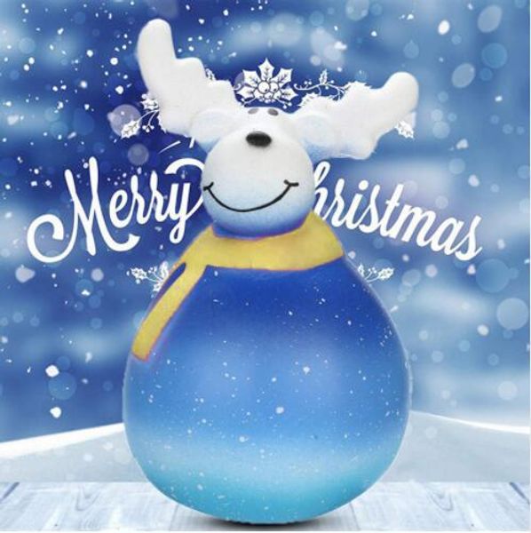 

slow rebound christmas longhorn deer squishy new longhorn deer factory direct pu soft decompression