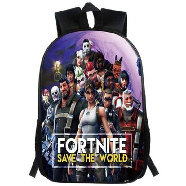 

save the world backpack fort all roles day pack battle royale school bag game packsack quality rucksack sport schoolbag outdoor daypack