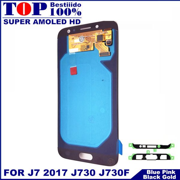 

lcds replacement for samsung galaxy j7 pro 2017 j730 j730f lcd display touch screen digitizer with brightness control sticker