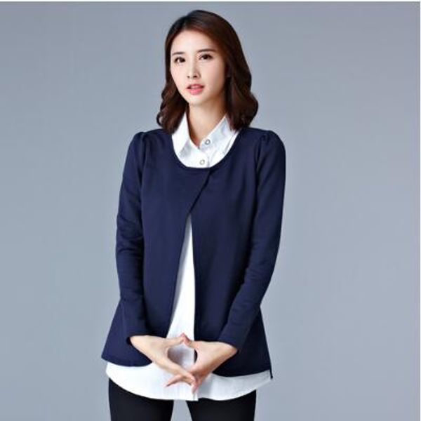 

new 2020 social autumn long outwear shirts plus size blouses for women 3xl 4xl 5xl blusas femininas ladies elegant a522, White