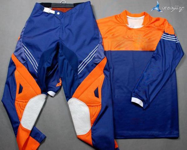 

new off-road motocross suit kit motorcycle racing team gear set cowhide anti-scalding driver dirt bike atv dh motocross combo, Black