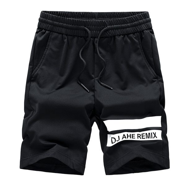 

new men's summer casual shorts men sportswear straight shorts male fashion cotton beach short pants solid color, White;black