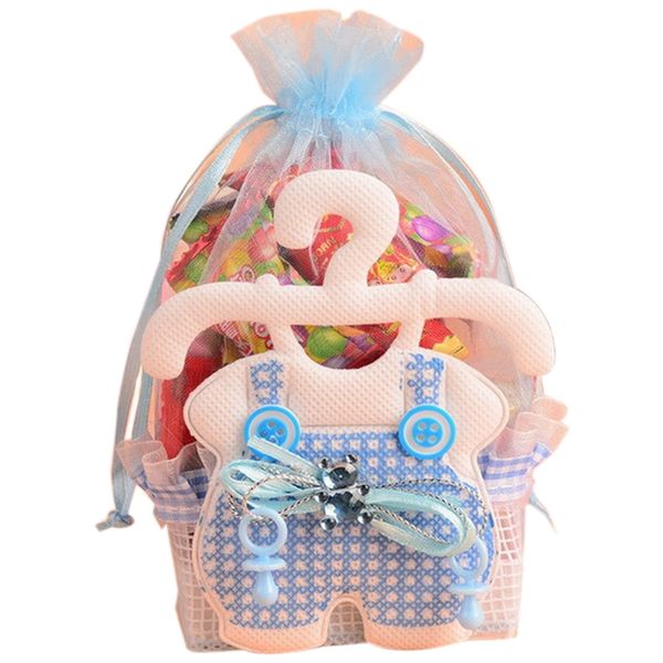 

12шт baby shower конфеты подарочные пакеты событие партия поставки украшения милый ребенок бумага крещение сувениры подарок сладкий день рож