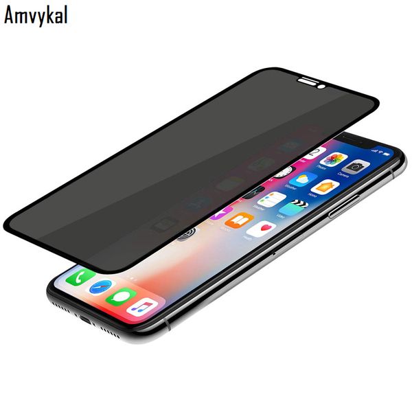 

40 градусов antispy закаленное стекло для iphone11 pro max 6s 7 8 плюс протектор экрана стекло для iphone xs max xr тонированные стекла