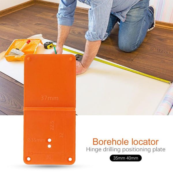 

35mm 40mm woodworking punch hinge drill guide locator hole opener template door cabinets diy tool for woodworking tool