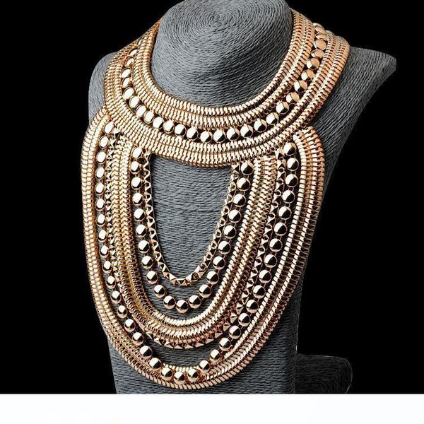 

мода высокого класса вечер шикарное ожерелье платье матч для коктейль кристалл кластер statement bib ожерелье ювелирных изделий, Silver