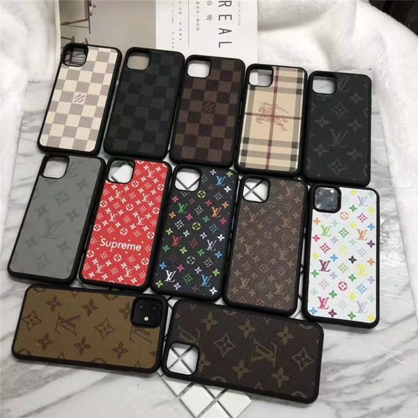 

роскошные дизайнерские чехлы для телефонов iphone 11 Pro Max XR XS 6 7 8 plus модели из искусственной кожи телефон обратно бесплатно для samsung s8 s9 s10 Примечание 8 9 10Pro
