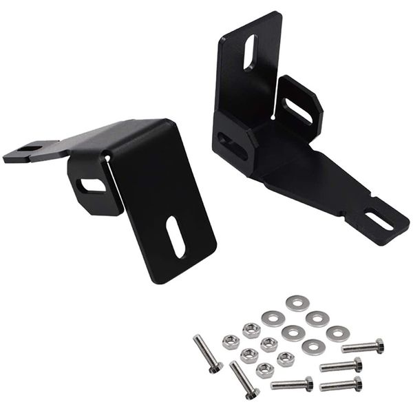 

front bumper fog lamp mounting brackets 3 inch led light square for f250 f350 f450 super duty 1999-2016 excursion