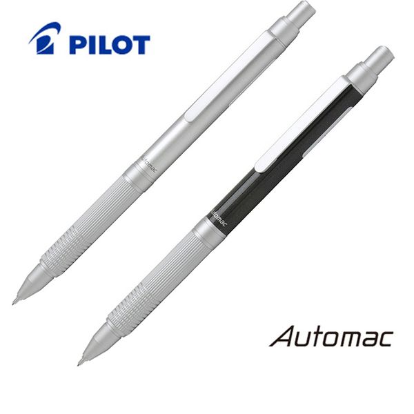 

1pcs pilot automac hat-3sr 0.5 automatic pencil automatic core metal pencil double knock structure office & school supplies, Blue;orange