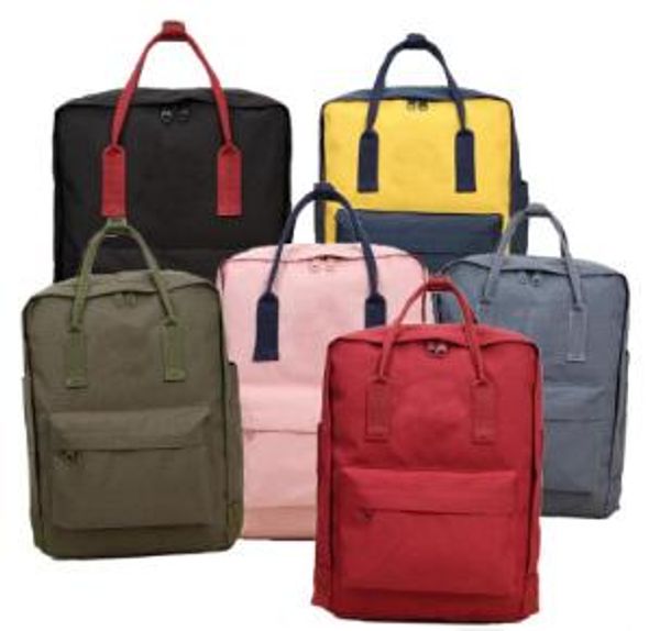 

swedish fox student waterproof backpack men and women fashion style design bag junior high school canvas backpack brand sports handbag