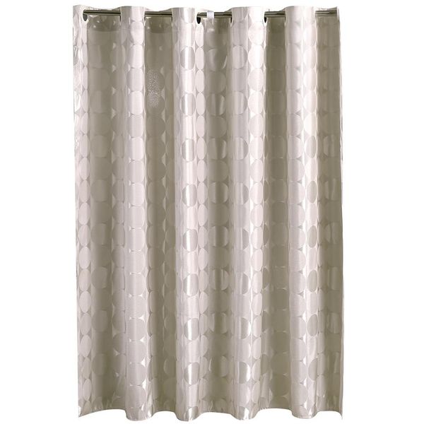 

durable waterproof mildew-proof jacquard mirror bathroom curtain with hooks bath shower curtain bathroom products 6240