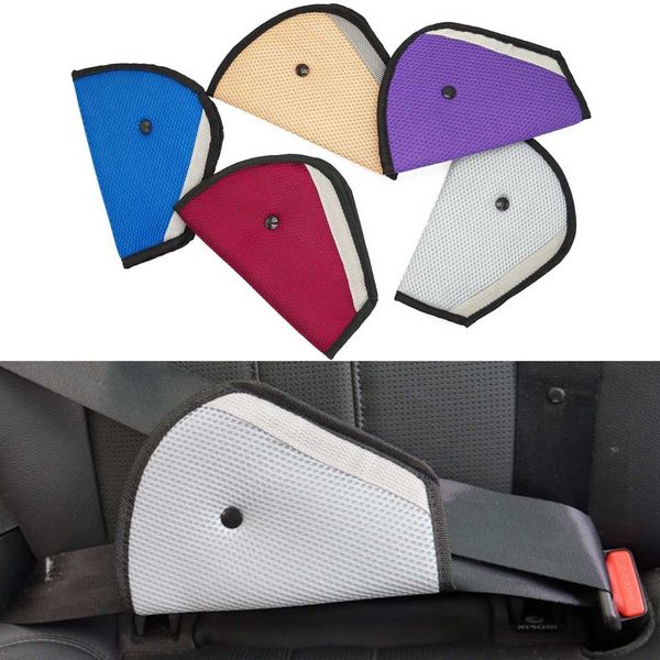 

car safety cover children shoulder harness strap adjuster seat belts covers sandwich style mesh cover