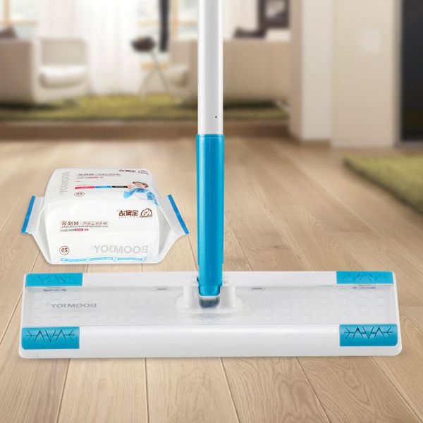 

floor wipe disposable dust flat mops with 25 dry refill floor wipes pads for wood tile laminate sweeper broom clean tools
