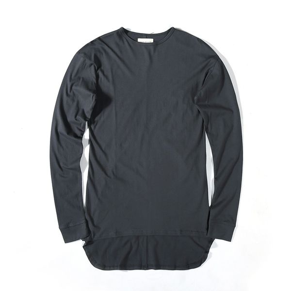 

FEAR OF GOD solid foundation Europe street style T-shirt long sleeve t-shirt bottoming loose Men's T-Shirts