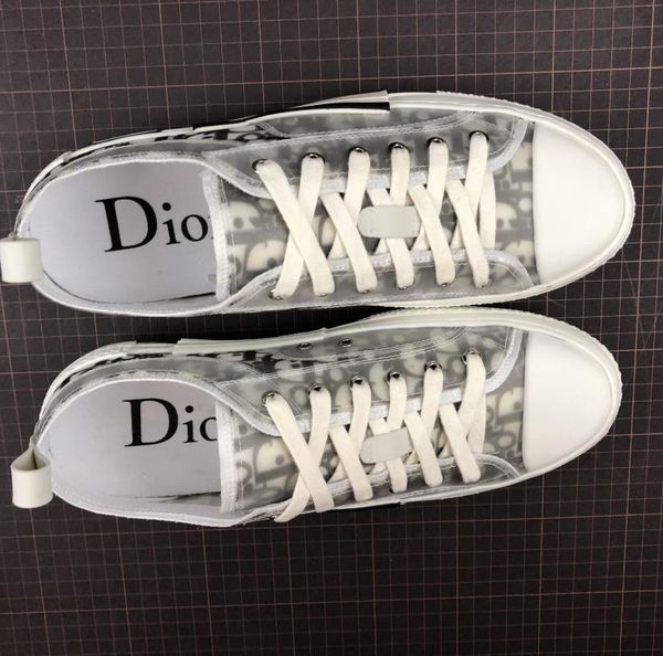 

Luxury Designers brand DIOR Oblique Homme Chaussures Triple S Dior Converse Kaws b23 Par KIM Jones Femmes Stylisme Baskets planche a roulettes montantes size36-45