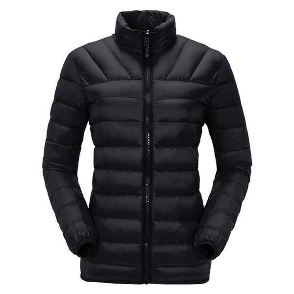 

new women outdoor casual autumn winter jacket keep worm against cold and thin down coat short down outwear 91219, Black
