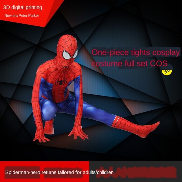 

3d цифровой печати паук аниме новая эра питер паркер bodysuit 3d цифровой печати человек-паук аниме костюмы косплей новую эру пита, Black