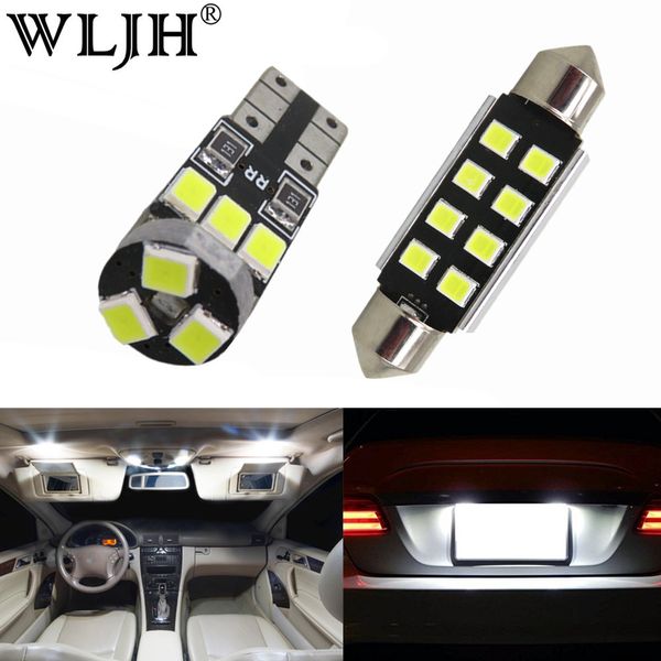 

wljh 13x pure white canbus no error led car light for x3 e83 led interior light kit 2004-2010