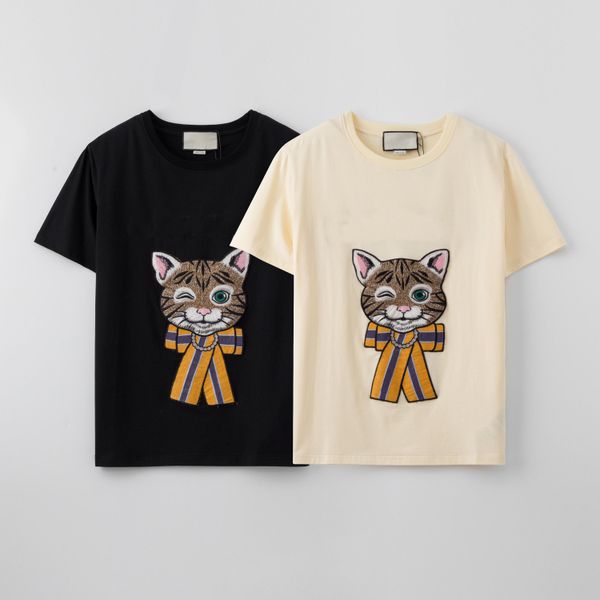 

designer summer тенниска способа новых людей тенниски brand тройники luxury tops горячая продажа повседневный s-2xl, White;black