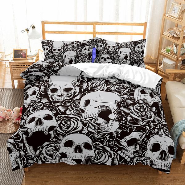 

us au size 3pcs luxury bedding set duvet marilyn monroe skull bed cover set king sizes butterfly duvet cover set bedding supplies