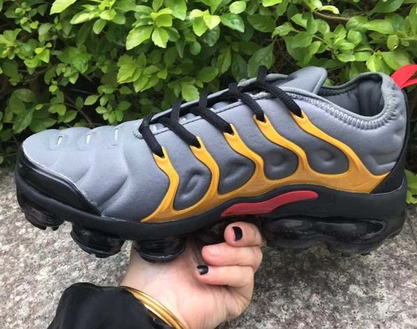 

2019 t n plu men women de igner hoe air grape triple black white un et wolf olive metallic ilver big ize running neaker air hoe