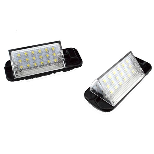 

2pcs for bmw e36 led license plate light 18smd white 12v number plate lamp bulbs for bmw e36 318i 318is 318ti 325i m3,92-98