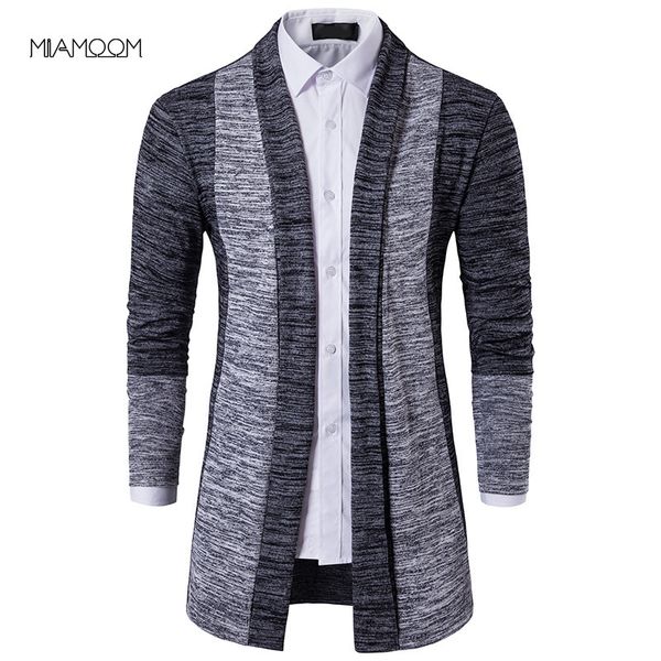 

sweater men knitwear new men's classic contrast color cardigan sweater, White;black