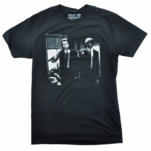 

криминальное чтиво винсент и джулс men t shirt, White;black
