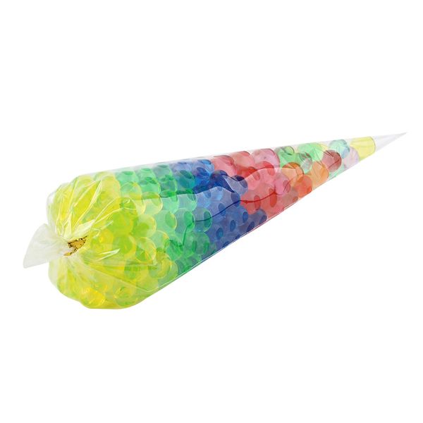 

50 pcs/lot diy clear candy cone bags wedding birthday party sweet cellophane practical organza decoration