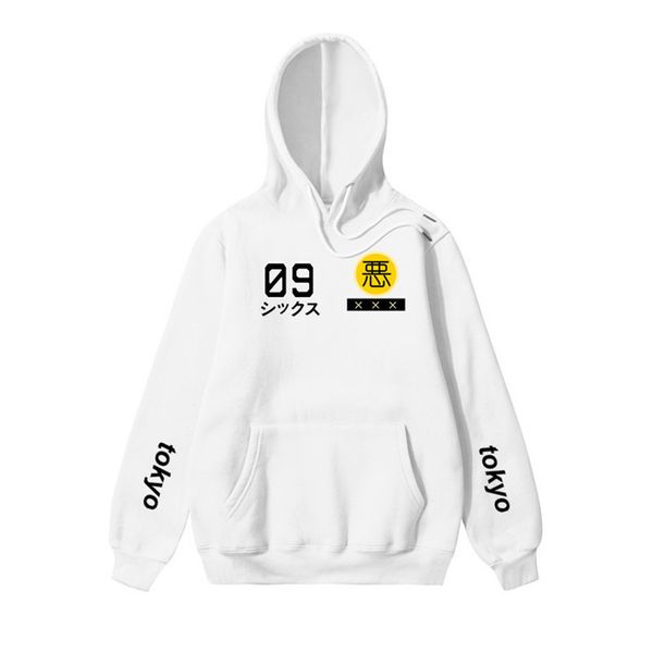 

new women hoodies harajuku sweatshirts tokyo bay button hoodies women outwear black pink men women hip hop boys clothes