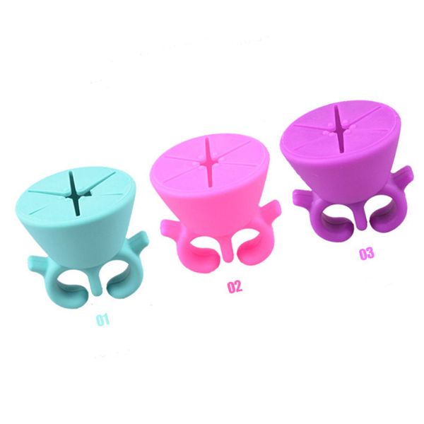 

3pcs girls silica gel nail polish manicure tool sets