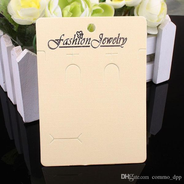 

200pcs white and beige women&men necklace necklaces jewelry packaging display cards in bulk, Black;white