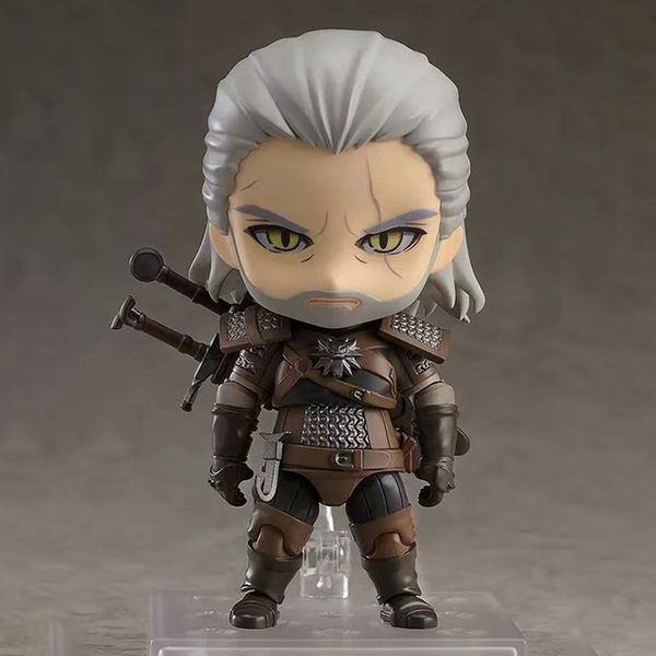 

the witcher 3: wild hunt: цири nendoroid фигурка аним кукла геральт кукла сменные лица кукла