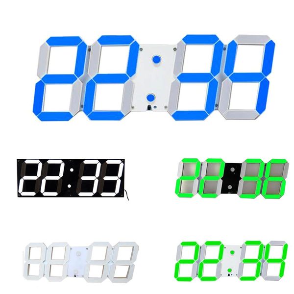 Led Clock Alarm Watch Usb Charge Electronic Digital Clocks Wall
