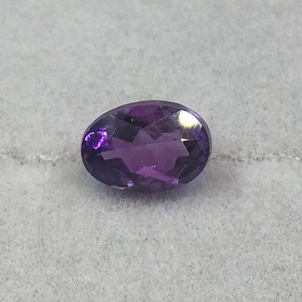 

3 pieces a pack 5mm*7mm natural amethyst loose gemstones for jewelry diy wholesale price amethyst loose stone, Black