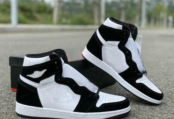 

новый оптовый высокий og wmns баскетбольная обувь 1 1s panda цвет mens черный белый спорт на открытом воздухе кроссовки