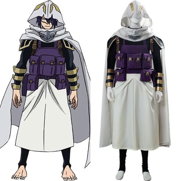 

мой герой academia сезон 4 тамаки амадзики косплей костюм боку нет герой академия боевой костюм плащ на заказ, Black