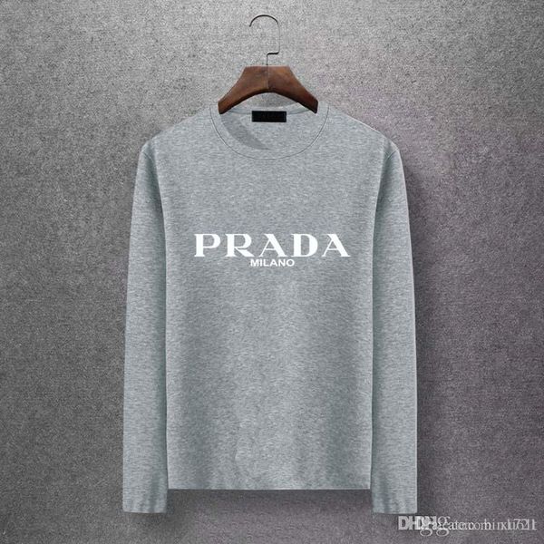 

2020 18ss spring and summer new high grade cotton printing short sleeve round neck panel t-shirt size: s-l-xl-xxxxxl- color: black white s71, White;black