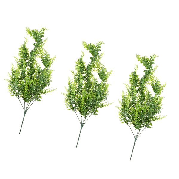 

pack 3 artificial weeping ivy vine plants outdoor indoor hanging decor 60cm