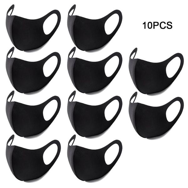 

10 pcs dustproof mouth face mask anti haze mask antibacterial breathable dust respirator washable reusable