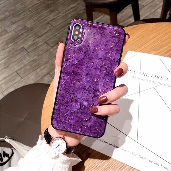 

luxury glitter silicone for iphone xr tpu case drop glue for iphone xs max case marble grain designer phone case