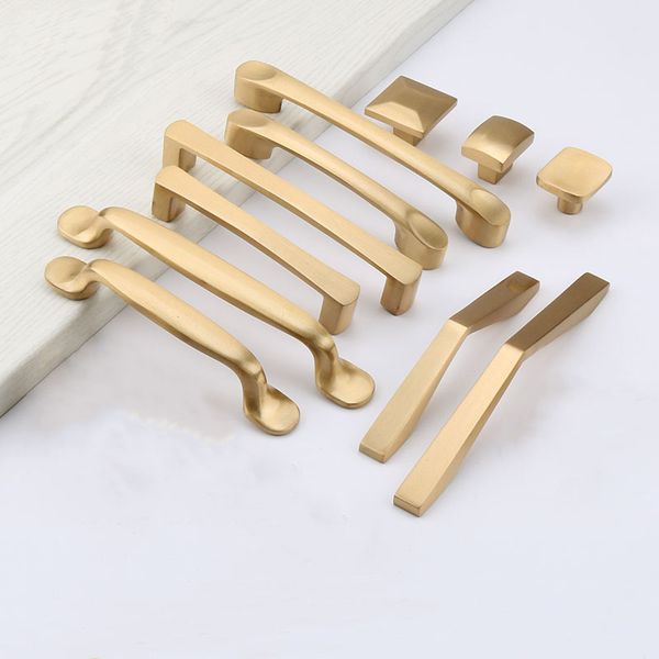 2020 Brass Cabinet Handle Kitchen Cabinet Handles Furniture Handle