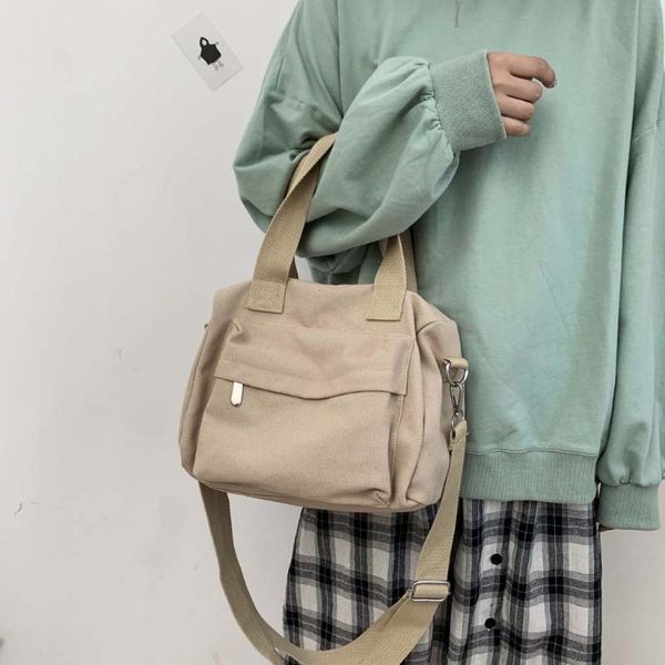 

новое прибытие портативный женская сумка tote solid canvas простые сумки плеча повседневная сумка женщин сумки crossbody плеча
