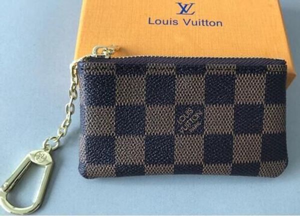 

4 Цвет ключа сумка Damier кожа держит высокое качество известный классический дизайнер женщины ключевой держатель портмоне небольшие кожаные товары bag008